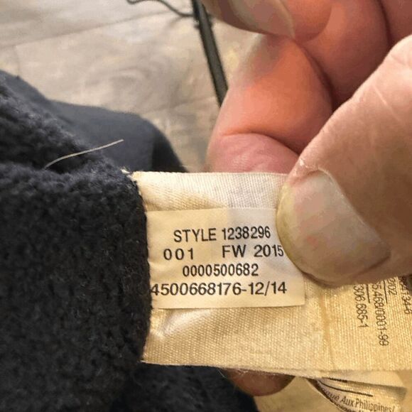 Under Armour Men's Specialist Loose ColdGear Henley Sweatshirt Black Size Large - Picture 8 of 9